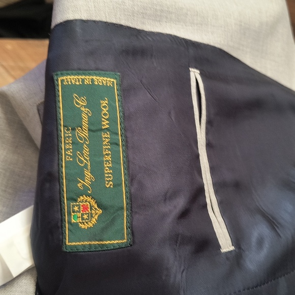 J.Crew Gray Wool Blazer Sport Coat Sz 40S Men - Picture 13 of 17